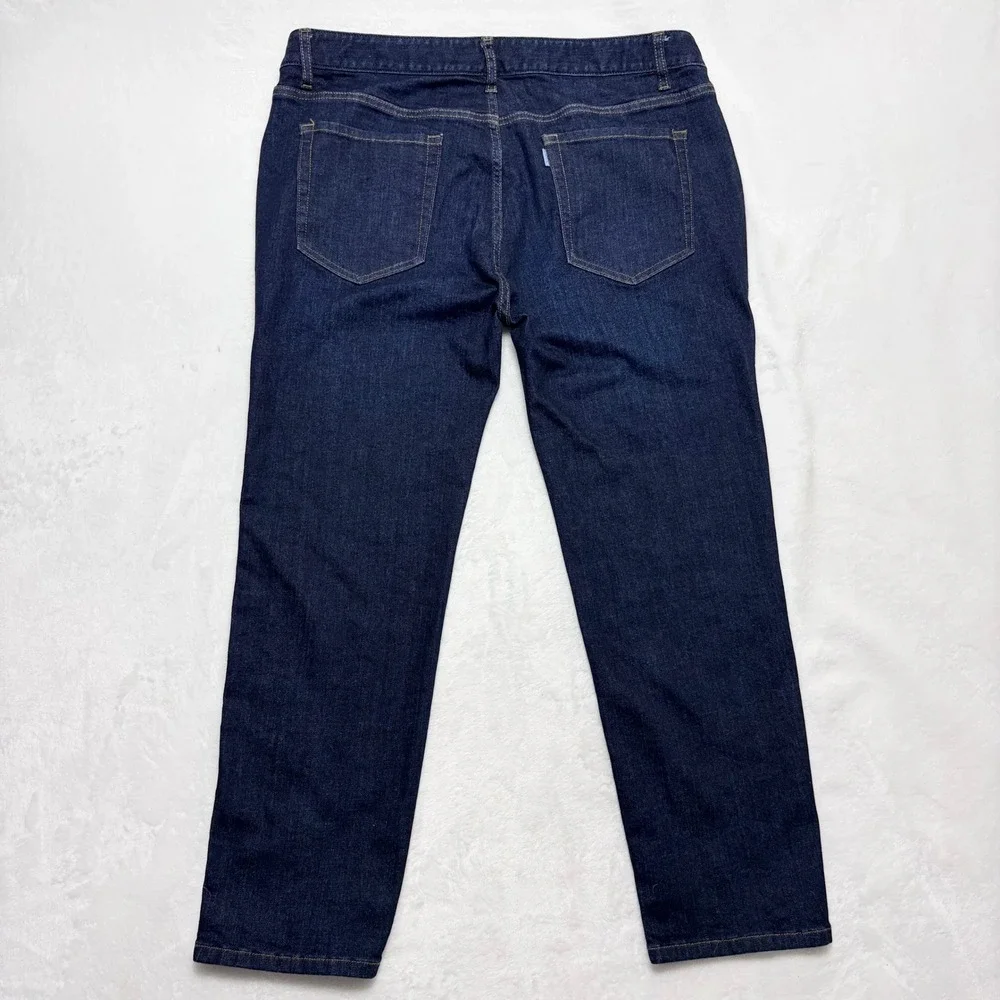 SENE Studio Mens Japanese Denim Dark Wash Straight Leg Jeans Custom 36x26